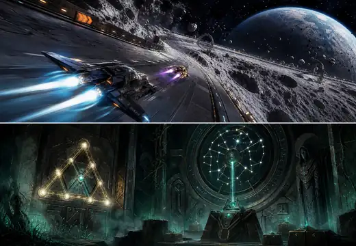 星际娱乐原创游戏红环基地场景